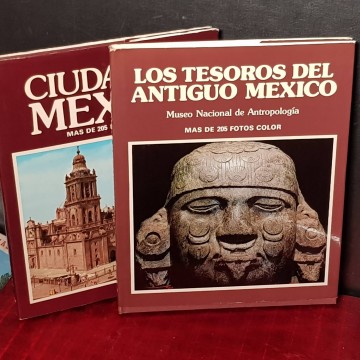 Tesoros del Antiguo México y Ciudad de Méjico.
