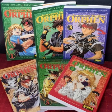 Sorcerous Stabber Orphen, obra completa.
