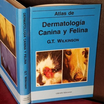 Atlas de dermatología canina y felina, G.T. Wilkinson.