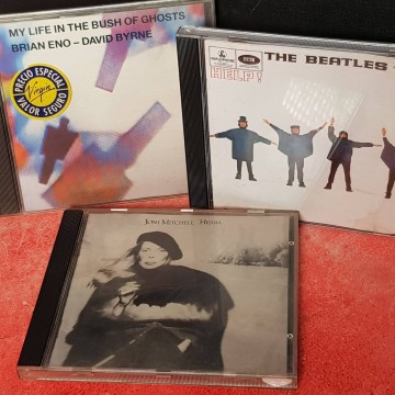Lote 3 CDs de música.