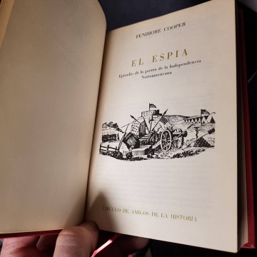 El espía, James Fenimor Cooper.