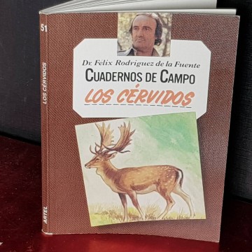 Los cérvidos: cuadernos de campo, Félix Rodríguez de la Fuente.