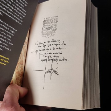 El ángel perdido, Javier Sierra (firmado).