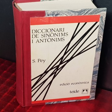 Diccionari de sinònims i antònims, S. Pey.