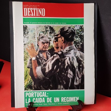 Revista destino 1909 Portugal la caída de un régimen 4 mayo 1974