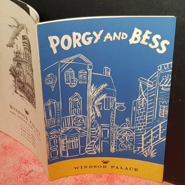 Programa Porgy and bess - Windsor Palace.