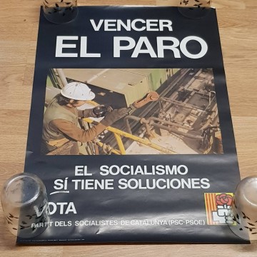 Lote 30 carteles del PSC, transición española.