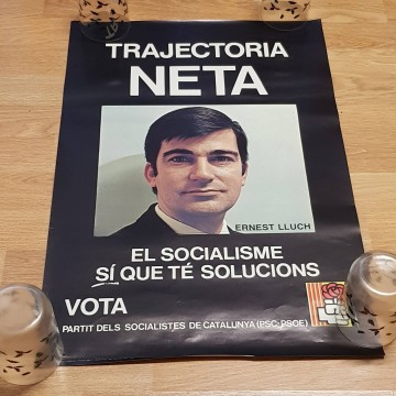 Lote 30 carteles del PSC, transición española.