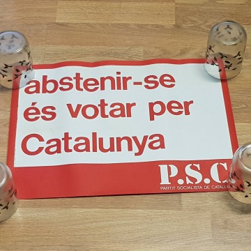 Lote 30 carteles del PSC, transición española.