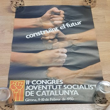 Lote 30 carteles del PSC, transición española.