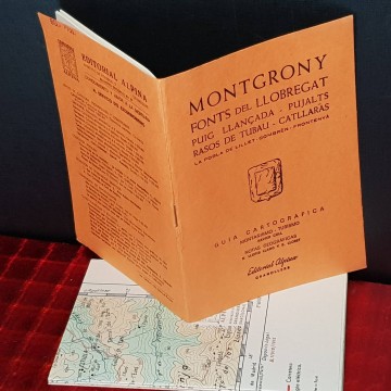 Guía cartográfica Montgrony - Fonts del Llobregat.