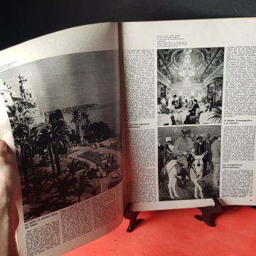 Revista destino 1870, 4 agosto 1973 las ricas horas de Montecarlo