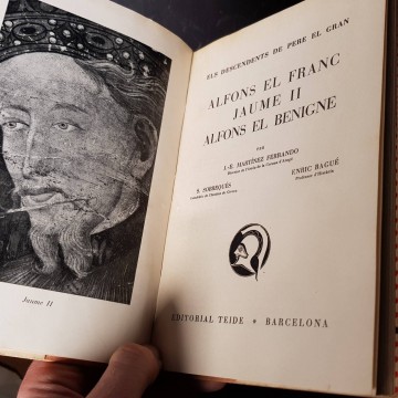 Els descendents de Pere el Gran: Alfons el franc, Jaume II i Alfons el benigne, J. E. Martíbez Ferrando.