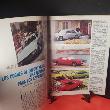 El Salón del Automóvil de Barcelona 1972 revista destino 1803