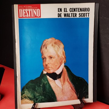 Revista destino 1784, 11 diciembre 1971 en el centenario de Walter Scott