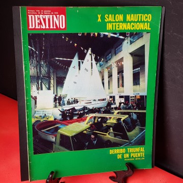 Revista destino 1795 26 febrero 1972 x Salón Náutico internacional