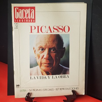 Revista Gaceta Ilustrada Picasso la vida y la obra 863 22 abril 1973