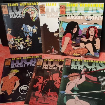 Locas Maggie y Hopey, Jaime Hernández.