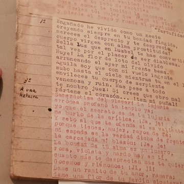 Julio ganzo Mediavilla poesía inédita cartas personales rareza poética