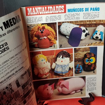 Revista labores del hogar 200 enero 1975 moda punto