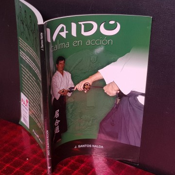 Libros artes marciales manuales Iaido, calma en acción, J Santos Nalda