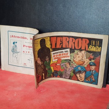 Aventura del hombre enmascarado 92 terror en la banda cómic hispano