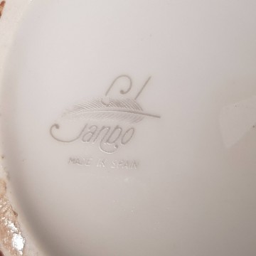 JUEGO DE 2 JARRONES PINTADOS A MANO.