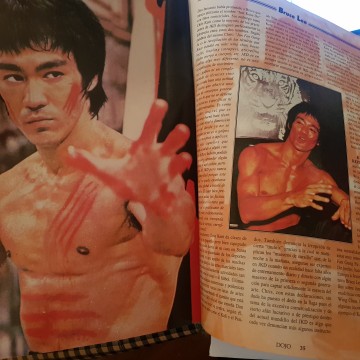 Revista Dojo 2011 Bruce Lee mitos del cine artes marciales