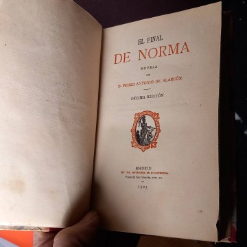 El final de norma, Pedro Antonio de Alarcón.