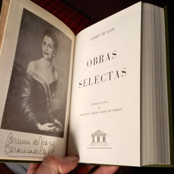 Carmen de Icaza obras selectas.
