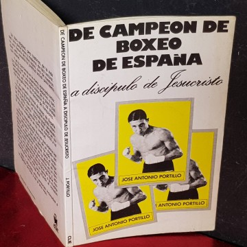 JOSÉ ANTONIO PORTILLO, DE CAMPEON DE BOXEO DE ESPAÑA...