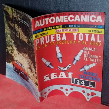 Seat 124 l Automecánica 13-14 manual de usuario y taller automóvil