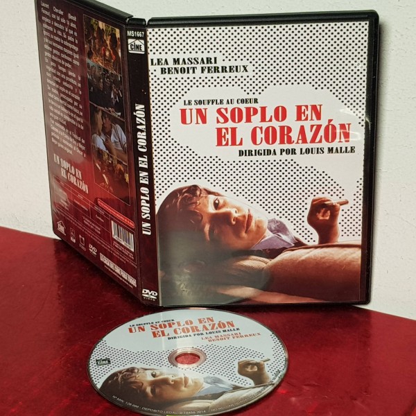 UN SOPLO EN EL CORAZÓN, DVD película Louis Malle cine francés UN SOPLO EN EL CORAZÓN, DVD película Louis Malle cine francés