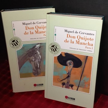 Don Quijote, Miguel de Cervantes.