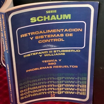 Retroalimentación y sistemas de control, teoría y 680 problemas resueltos.