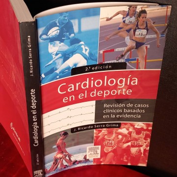 Cardiología en el deporte, J. Ricardo Serra Grima (firmado).