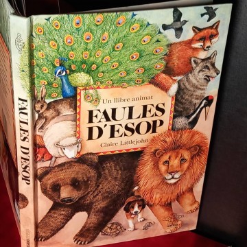 FAULES D ´ESOP, CLAIRE LITTLEJOHN (llibre desplegable Pop-up).