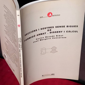 Seccions i sostres sense bigues de formigó armat, arles Buxadé Ribet.