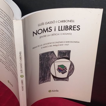 Noms i Llibres, Lluís Gassó i Carbonell.