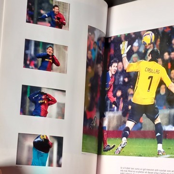 L'àlbum de les 6 copes FCB.