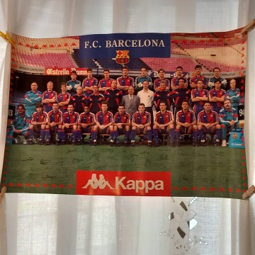 Póster F.C. Barcelona Dream Team.