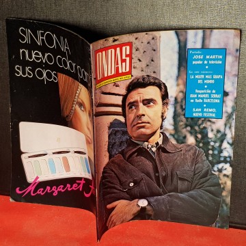 Revista ondas 415 José Martín actor José Manuel Serrat marzo 1970