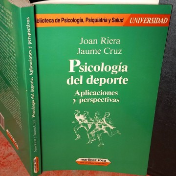 Psicología del deporte, Joan Riera y Jaume Cruz.
