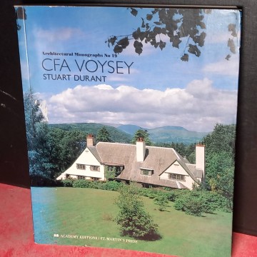 CFA Voysey, Stuart Durant, Architectural Monographs 19.