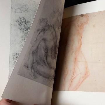 Drawings by Michelangelo, from the British Museum.