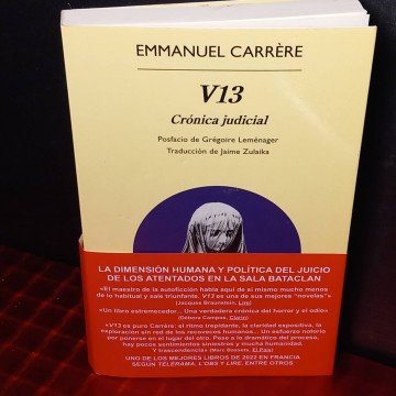V13 crónica judicial, Emmanuel Carrère.