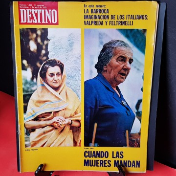 Revista destino 1801 abril 1972 cuando las mujeres mandan