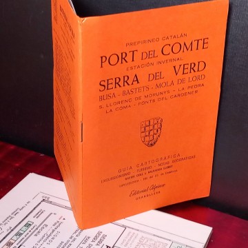 Port del Compte - Serra del Verd guía cartográfica.