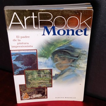 Claude Monet art book.