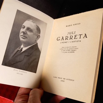 Juli Garreta, l'home i l'artista, Marià Vinyas.
